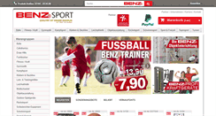Desktop Screenshot of benz-sport.de