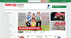 Desktop Screenshot of benz-sport.at